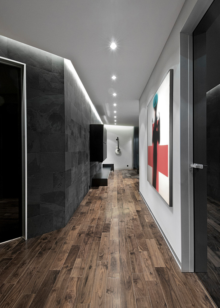 Modern Apartment Slate&Walnut