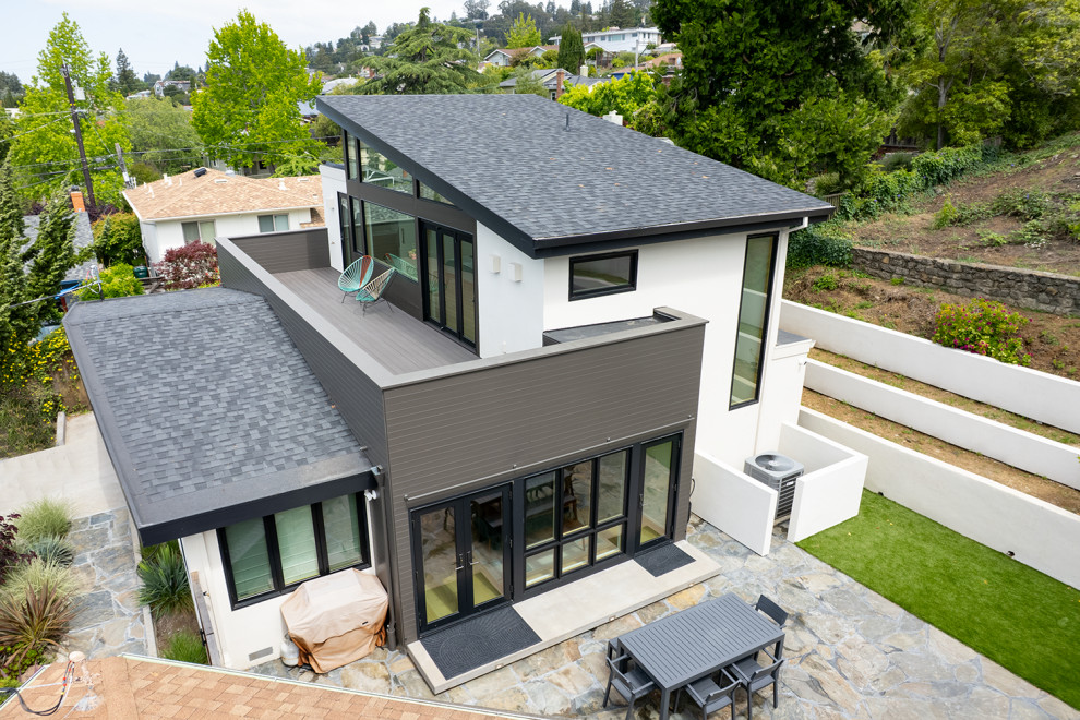 Oakland Hills Modern Addition | White Oak + Architectural Windows