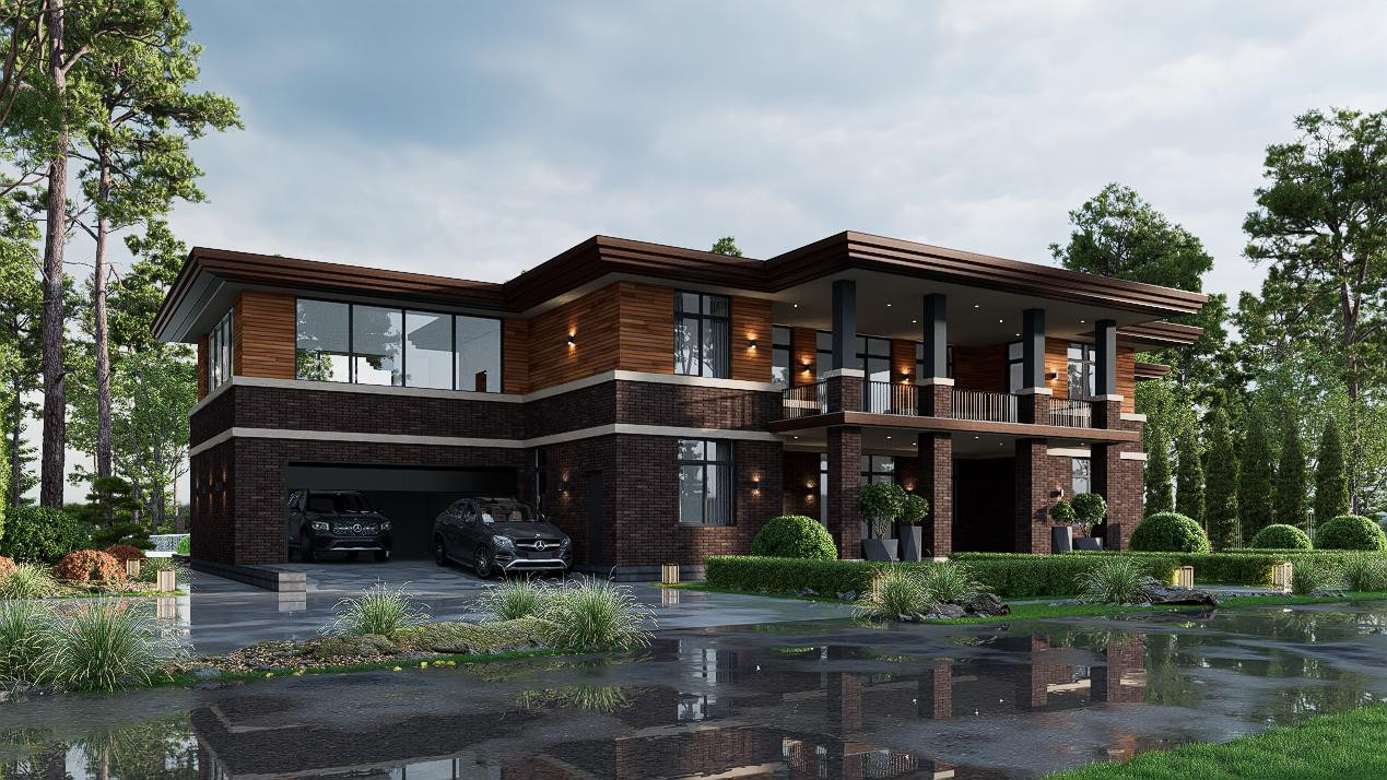 Вилла на берегу залива