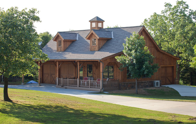 Oklahoma Barn Home Cabin Traditional Exterior Other By