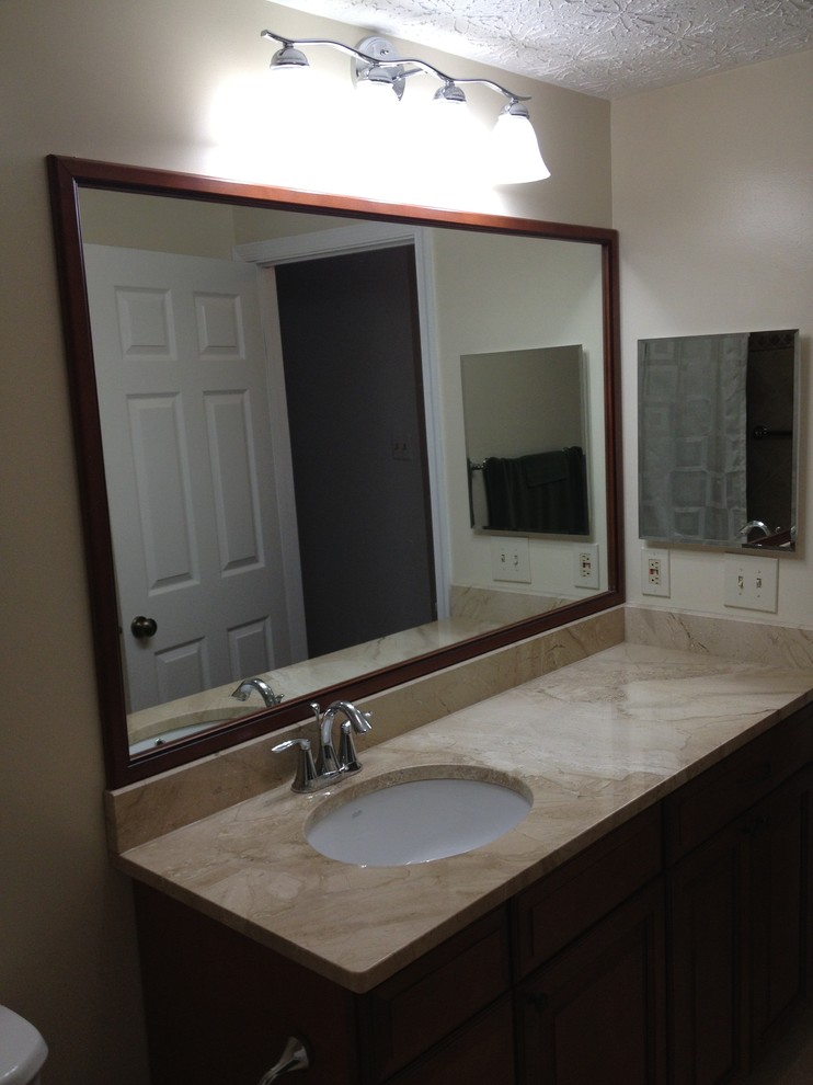 Inspiration for a transitional home design remodel in DC Metro