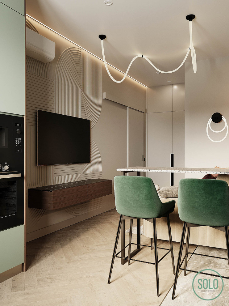 Современный интерьер для молодой семьи