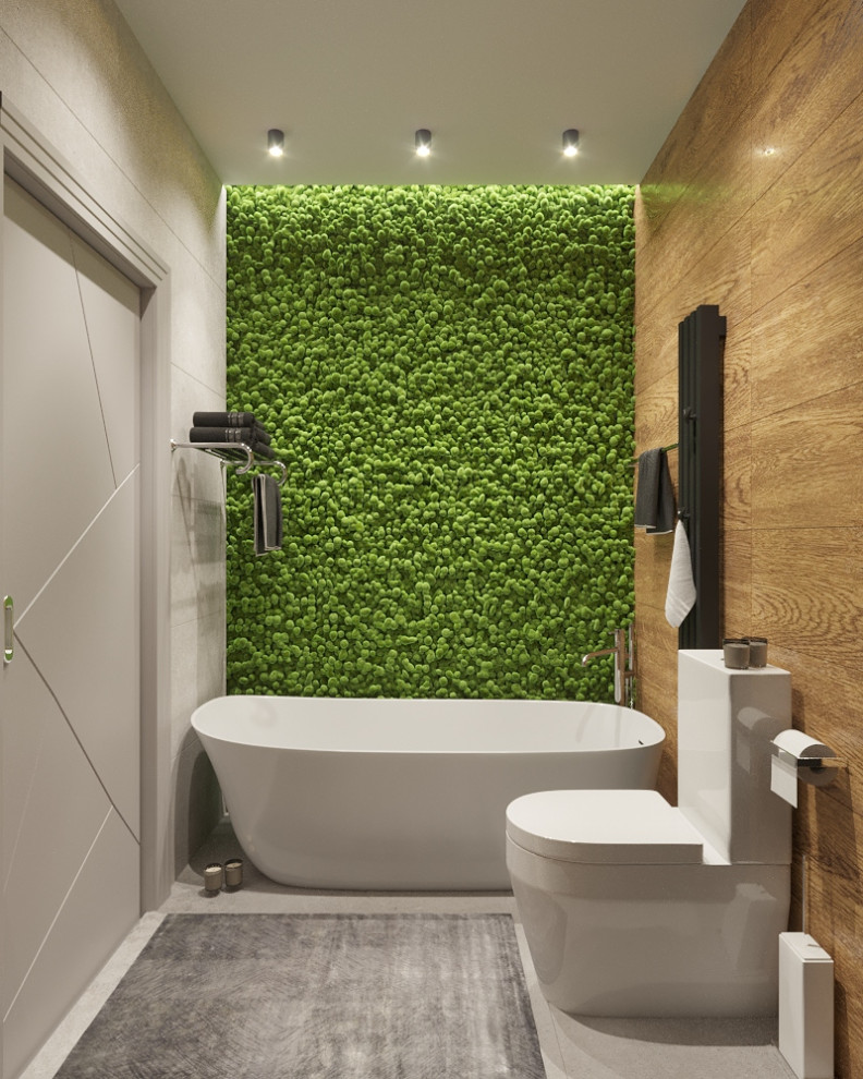 Санузел в эко-стиле