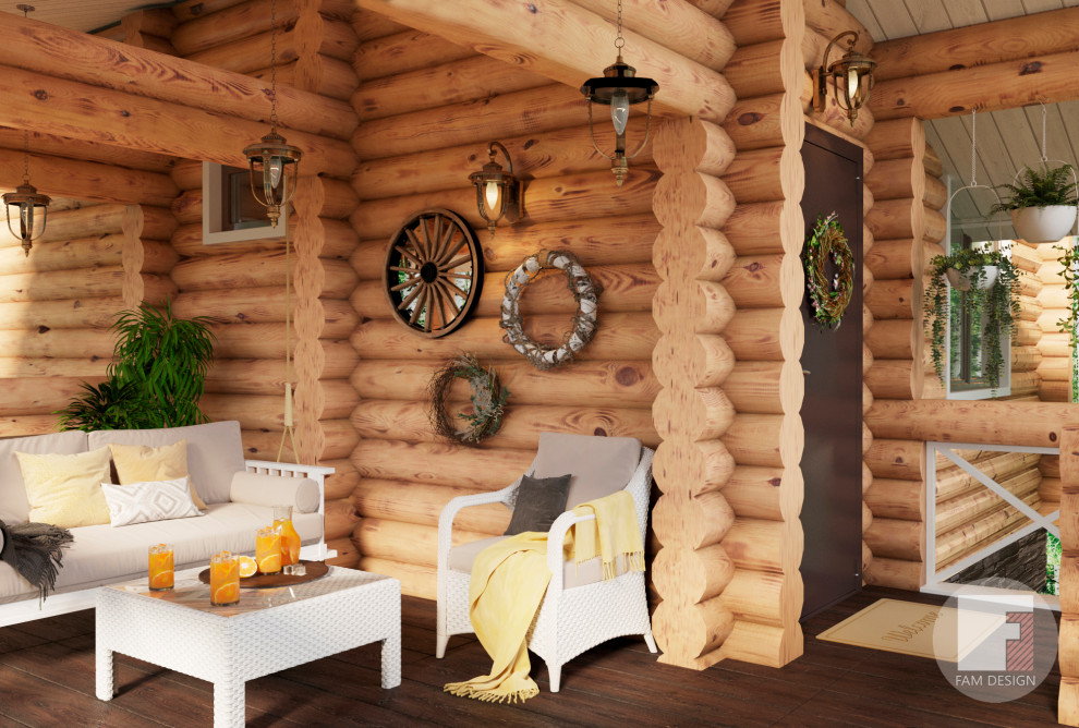 Баня в стиле лофт