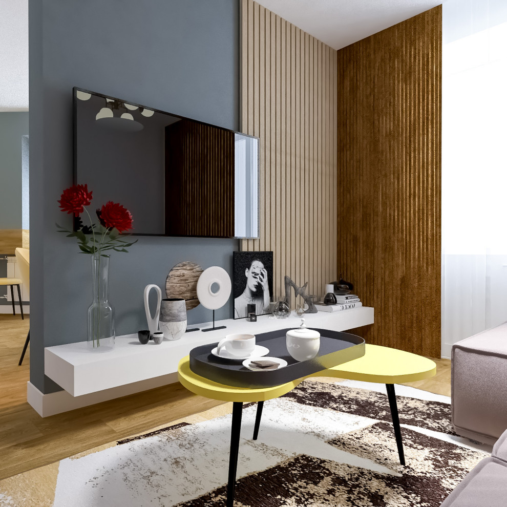 2020. 05. 02. Проект дизайна интерьера квартиры (гостиная 2)