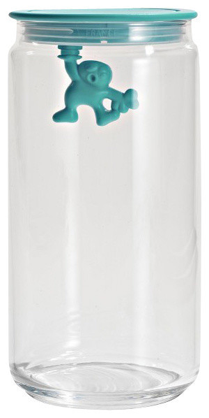 Modern Kitchen Jars alessi "gianni" kitchen glass box - modern - kitchen canisters and Modern Kitchen Jars alessi "gianni" kitchen glass box - modern - kitchen canisters and