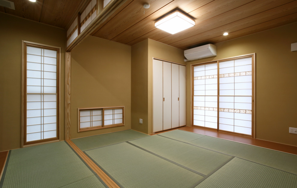 他の地域にあるおしゃれな寝室のインテリア