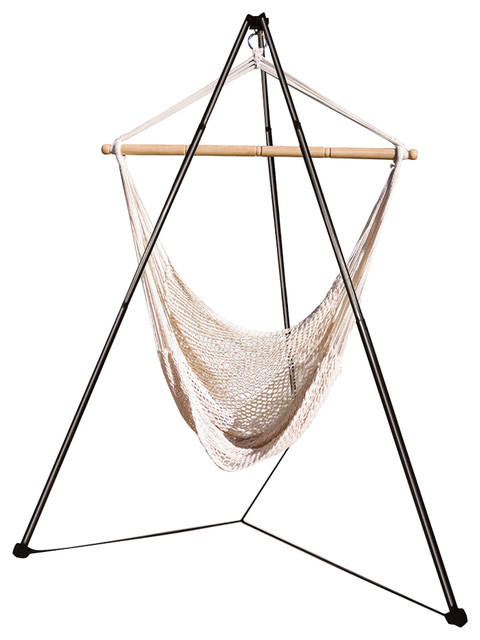 Hanging Chair Combo choose from 3 different colour chairs Hammaka tripod stand