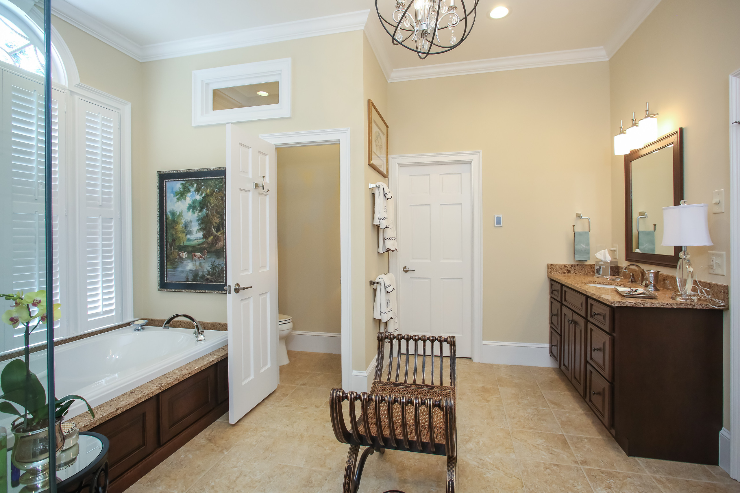 Gainesville Master Bath and Closets