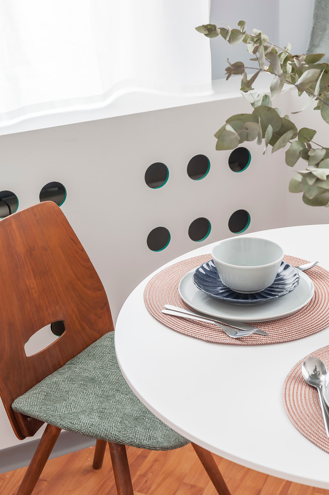 Красочные двухэтажные аппартаменты