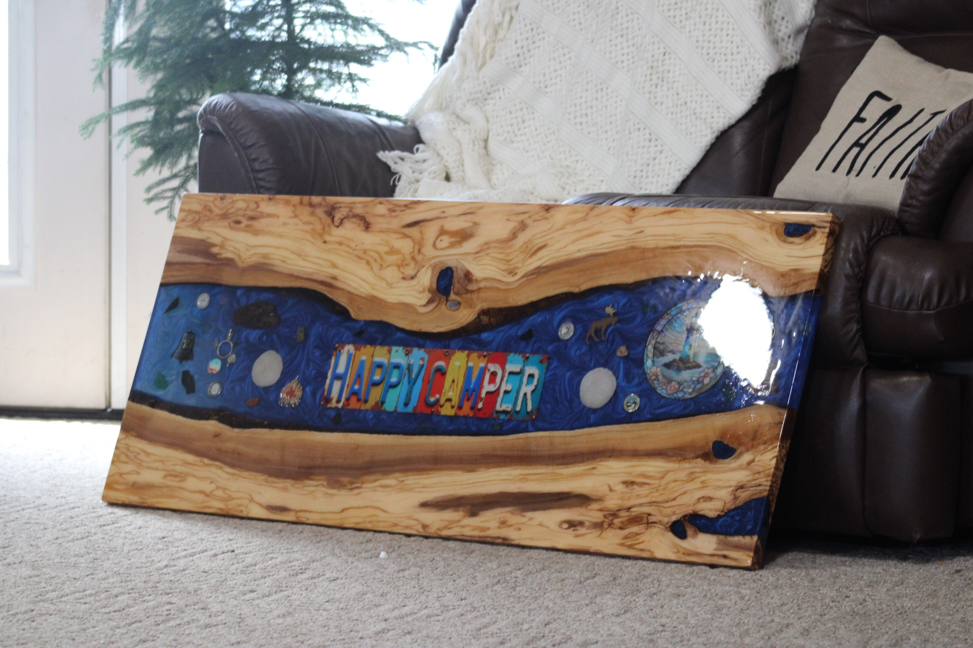 Live Edge/Epoxy River Tables