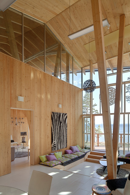 Villa trendy-terrasse