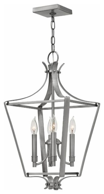 Hinkley Lighting 4493pl Fleming 4 Light Single Tier Chandelier Hinkley Lighting Fleming 4493pl 4 Light Single Tier Chandelier