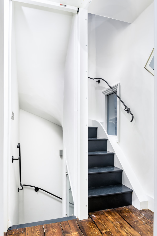 Design ideas for a scandinavian staircase in Sussex.