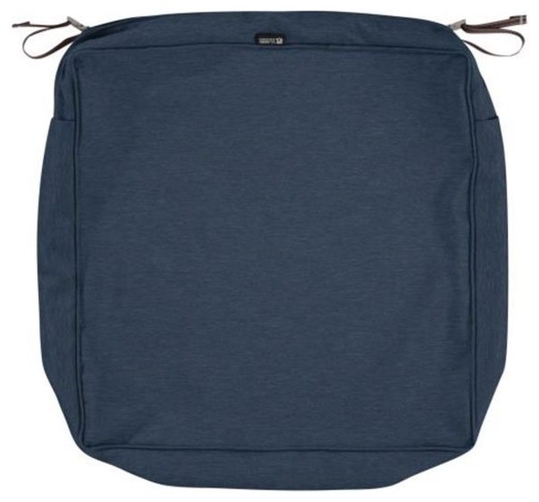Square Patio Lounge Seat Cushion Slip Cover5" ThickHeavy Duty Patio