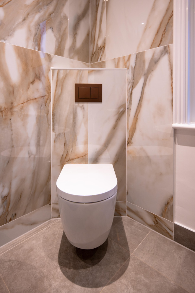 Raynes Park Modern Bathroom