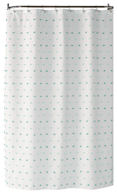 Colorful Dot Shower Curtain, Dot Shower Curtain Colorful