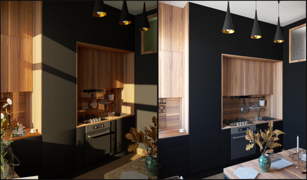 Кухня в сталинском доме