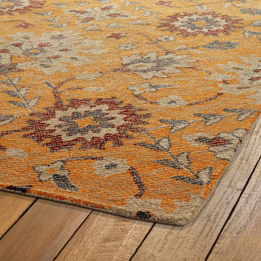 Kaleen Weathered WTR07 Rug Mediterranean Outdoor Rugs by