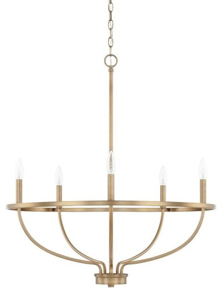 HomePlace 428551AD Greyson - Five Light Chandelier