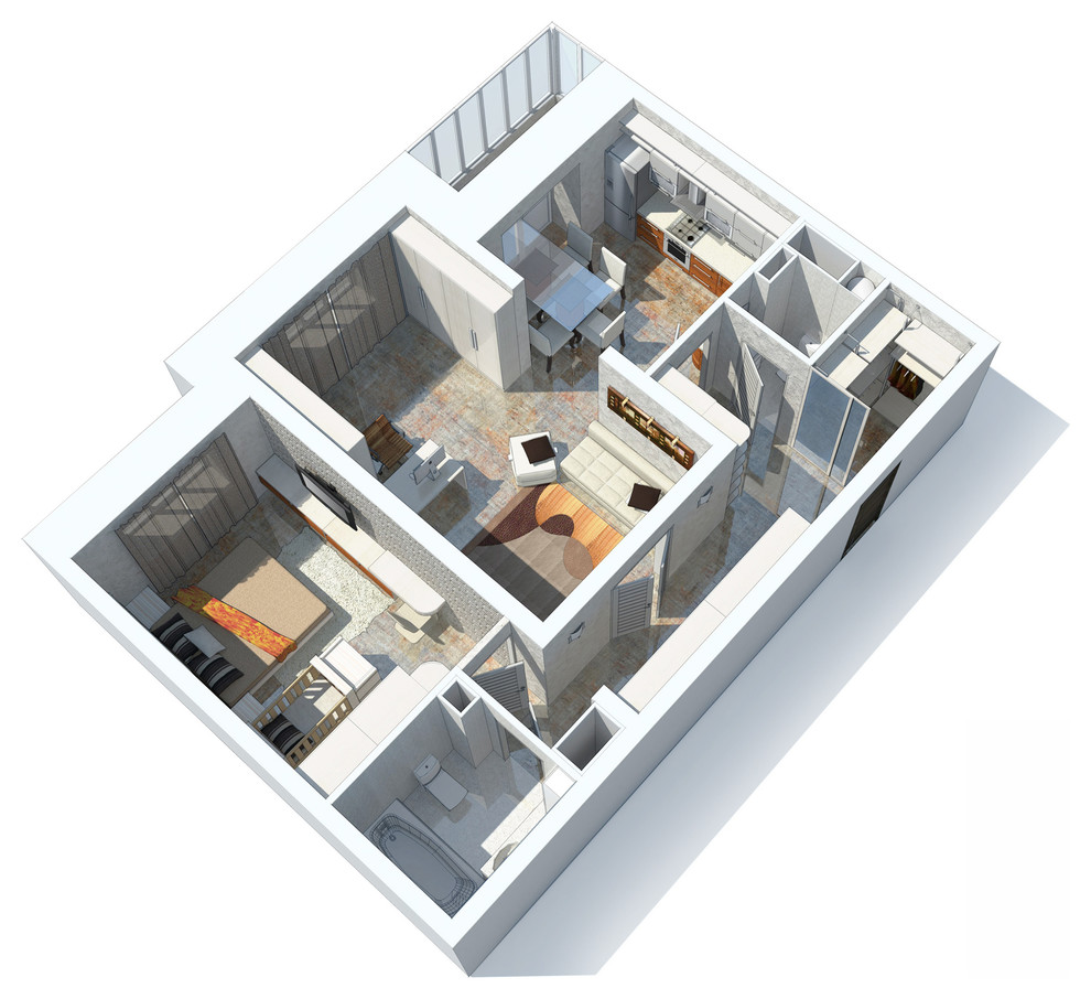 3d модели интерьеров \ 3D Plans