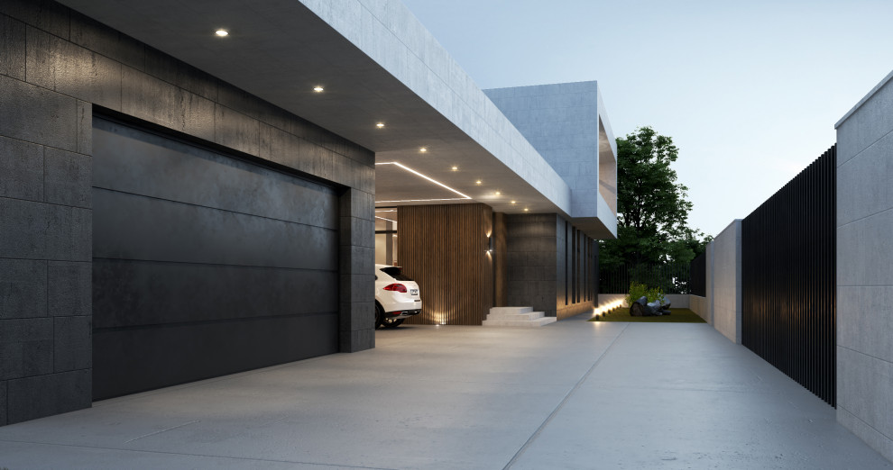 Частный жилой дом с бассейном