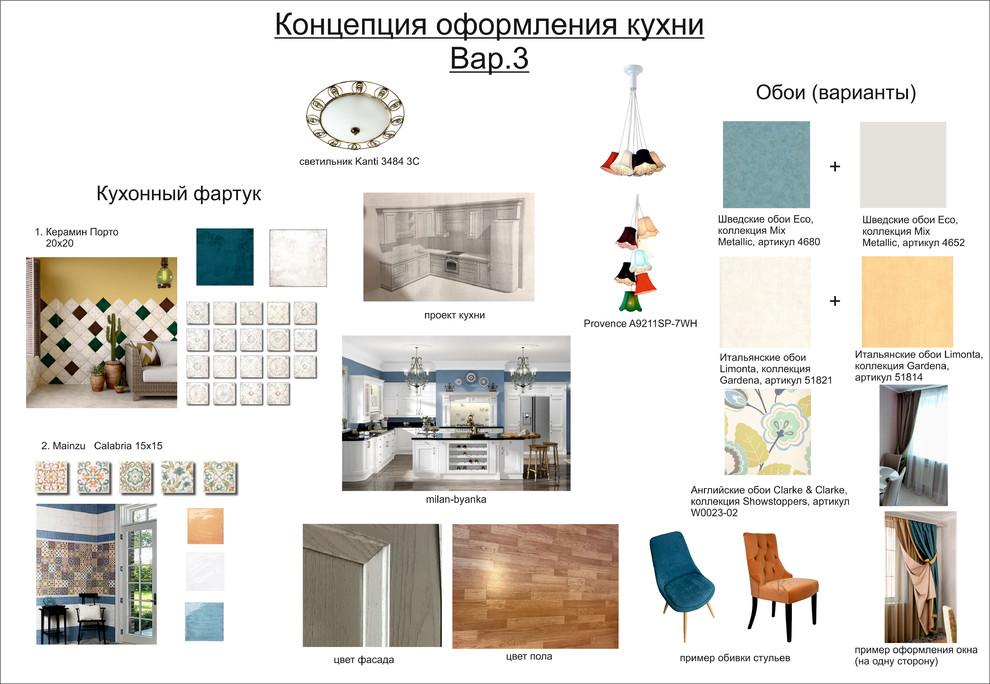 Стилистические решения коллажи