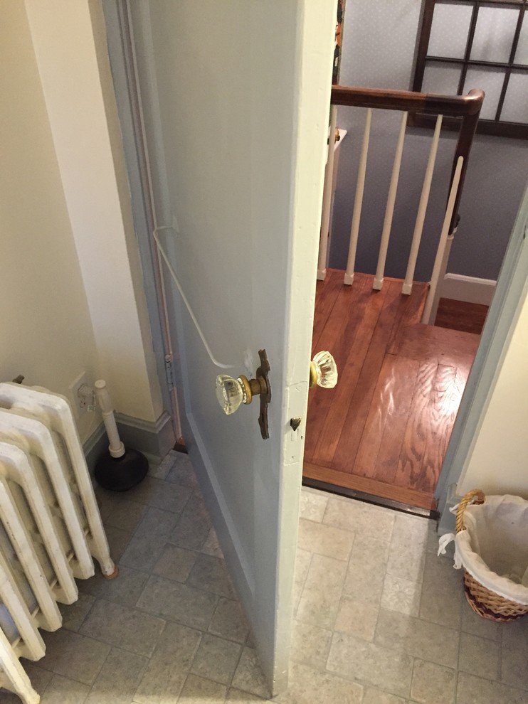 Before: Harrisburg 2nd floor Bathroom Remodel with Walk-in Shower