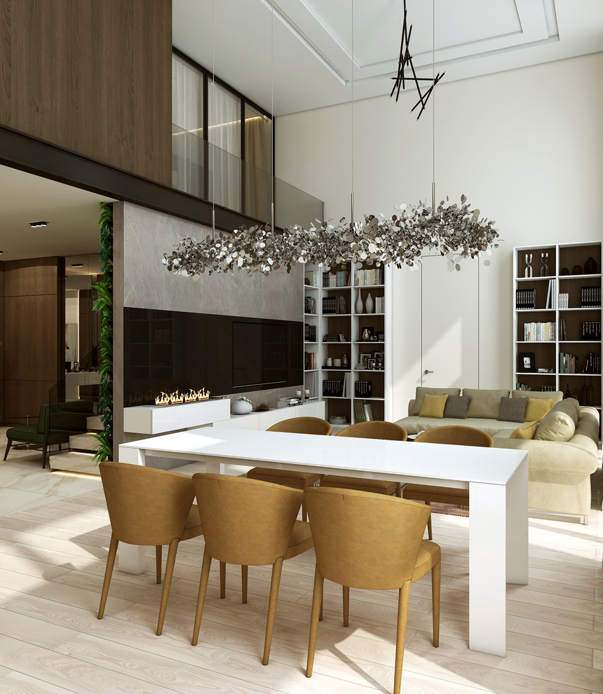 Двухуровневая квартира на Проспекте Мира