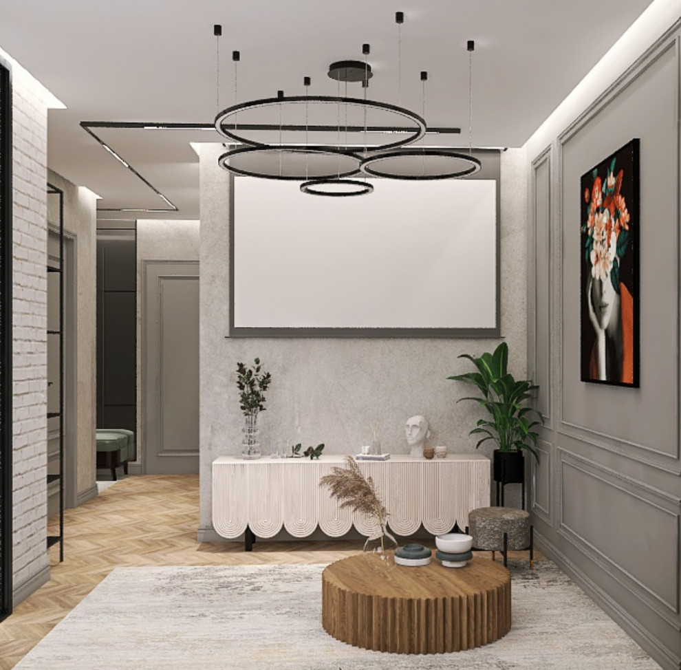 Дизайн проект квартиры в современном стиле