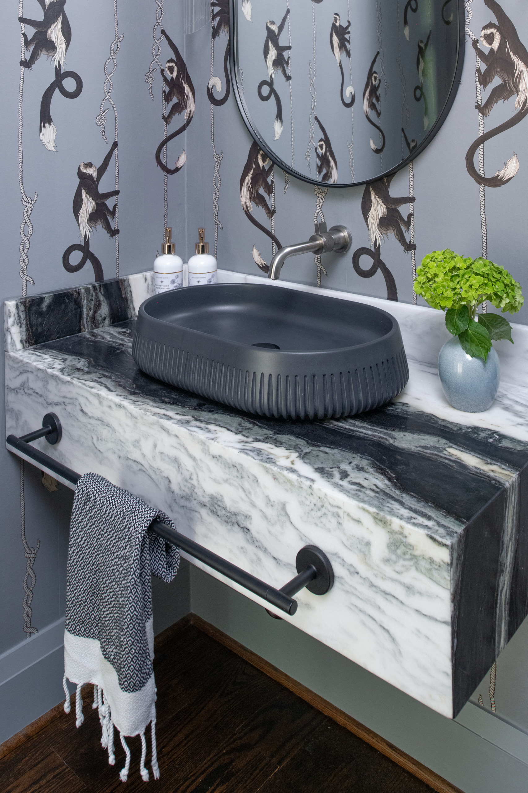 Monkey Business: Powder Room