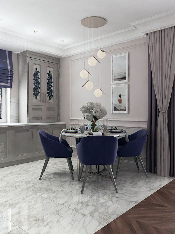 Дом аристократичная неоклассика 200 кв.м.