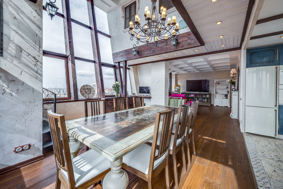 Пентхаус в Санкт-Петербурге. Мебель и отделка из массива.