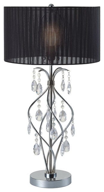 Major Q Faux Crystal Spiral 31 Table Lamp 6378 Contemporary Major Q Faux Crystal Spiral 31 Table Lamp 6378