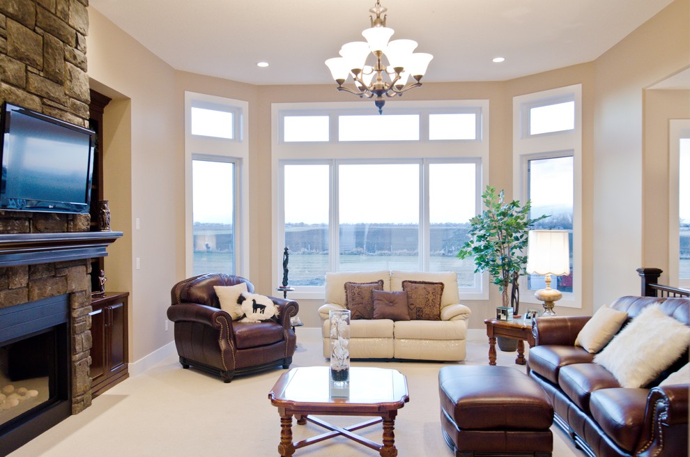 The Finer Things - Living Room - Calgary - by Bezooyen Contracting Inc