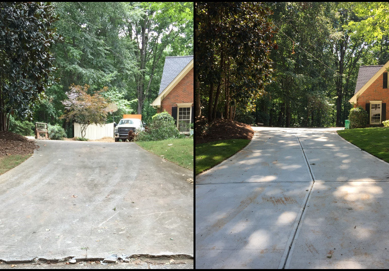 Concrete Driveway, Concrete Walk, Concrete Pad, Modular Concrete Block Wall, Sod