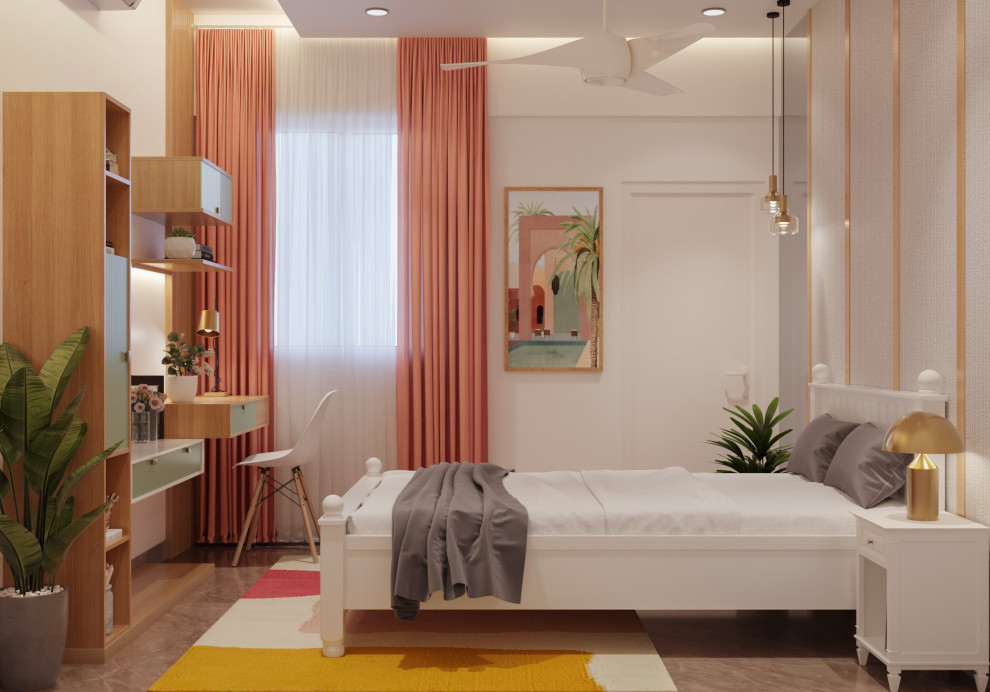 Inspiration for a contemporary kid's room in Delhi.