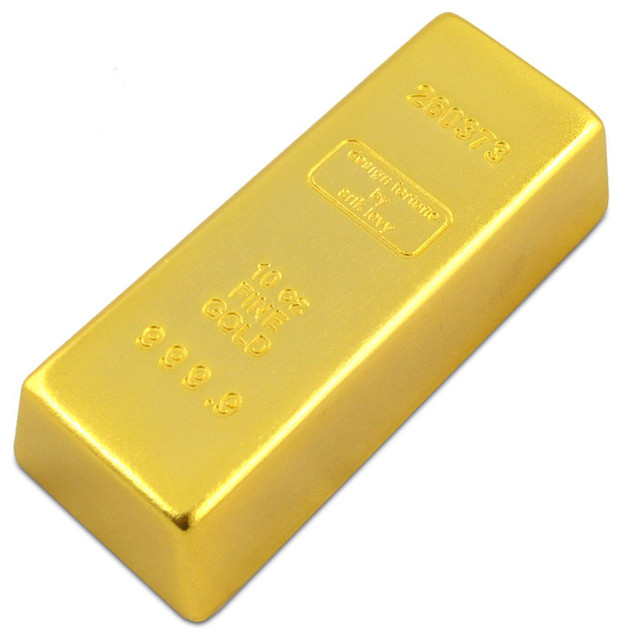 Gold Bar Paperweight-Doorstop