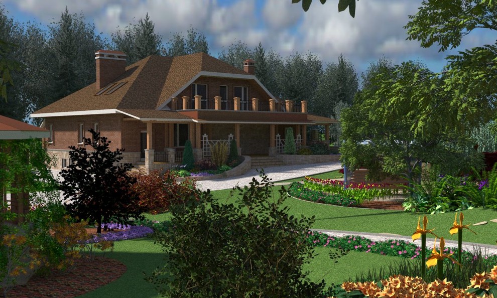 Ландшафтный дизайн приусадебного участка. 2017.