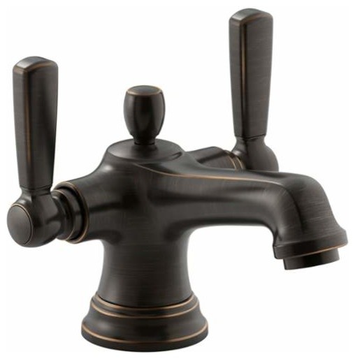 Kohler K105794 Bancroft 1 Hole Bathroom Faucet Transitional Bathroom Sink Faucets by