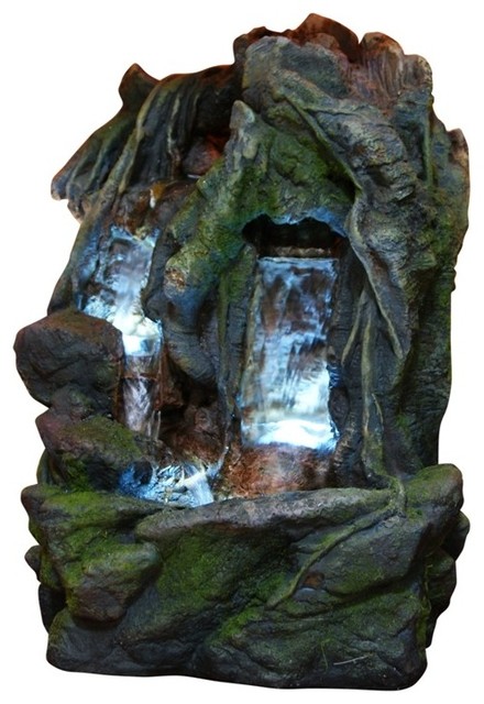 Waterfall Fountain with LED Lights