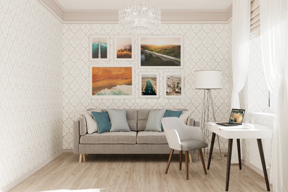 Интерьер коттеджа для молодой семьи с маленькими детьми