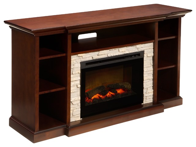 Merrick Tv Console W Electric Fireplace
