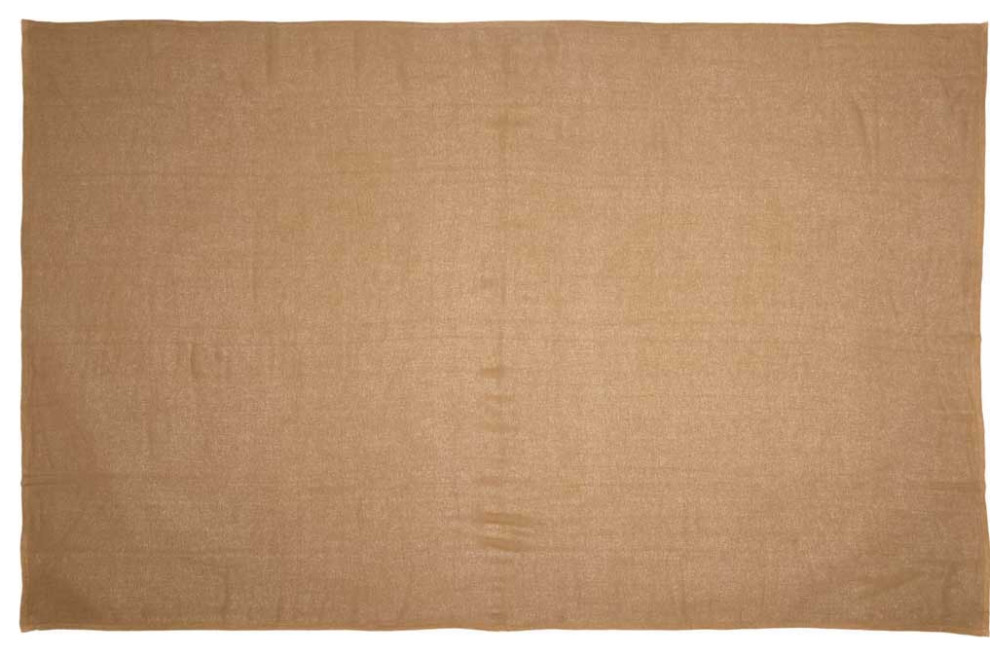 Burlap Natural Tablecloth 60