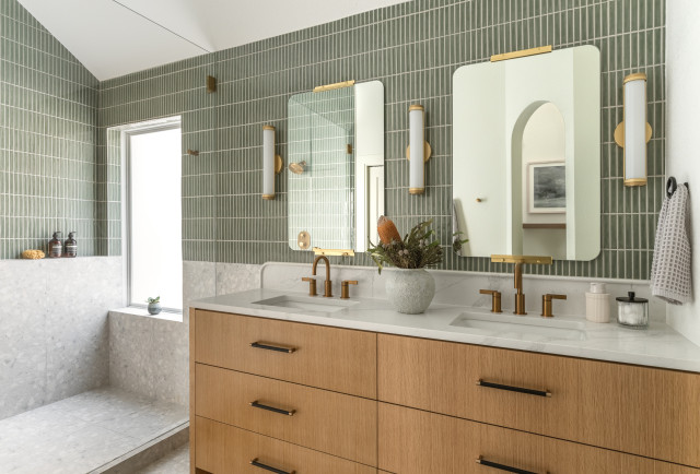 Calhoun Canyon modern-badezimmer