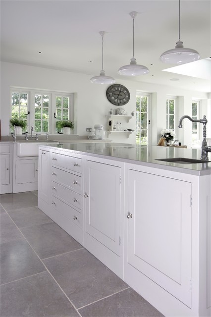 Large Open Plan Kitchen klassisk-koek