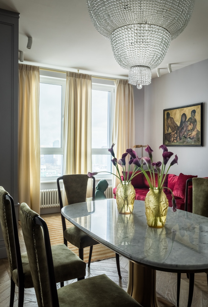 Интерьер квартиры 116 кв.м. в ЖК Утёсов