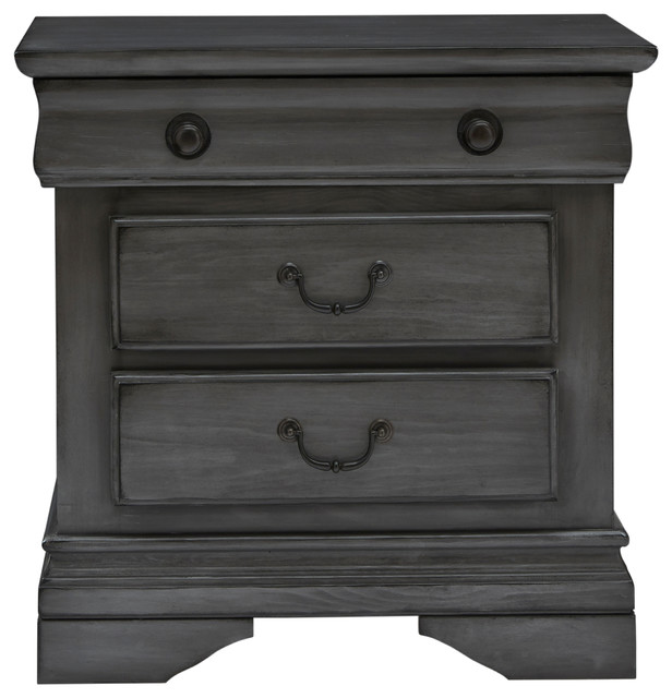 Bandera Nightstand Traditional Nightstands And Bedside Tables By Progressive Furniture