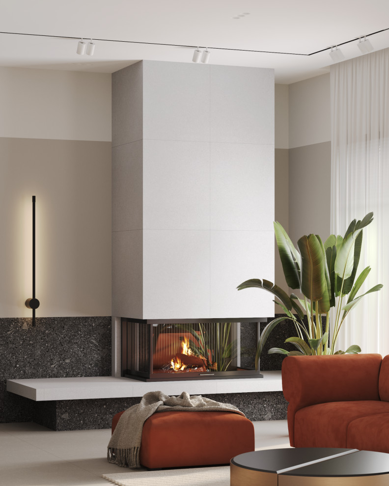 Гостиная из проекта в г.Петропавловск-Камчатский