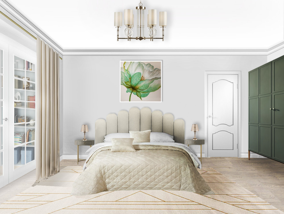 Проект "3Д коллаж спальни"